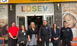POLİS HAFTASI’NDA ANLAMLI ZİYARET: LÖSEV SAMSUN OFİSİNE DESTEK