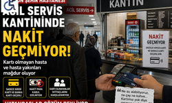 Acil Servis Kantininde Nakit Geçmiyor