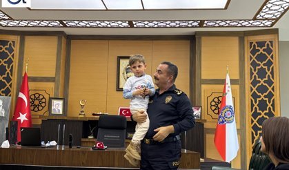 LÖSEV’Lİ ÇOCUKLARDAN POLİS HAFTASI’NDA ANLAMLI ZİYARET