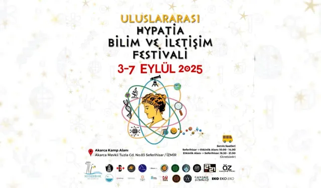 "Uluslararası Hypatia Bilim ve İletişim Festivali" başlıyor