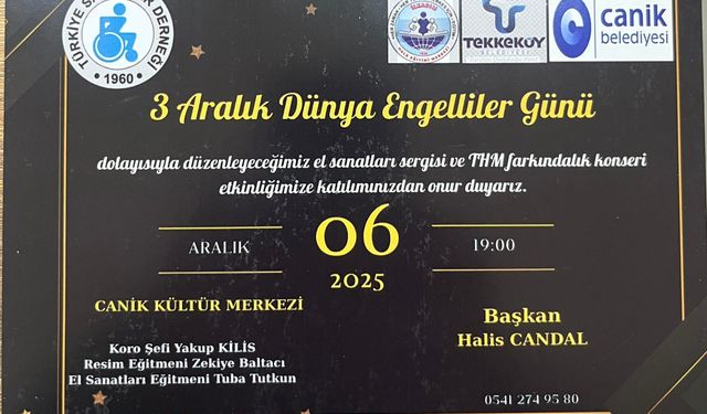 Canik’te Engel Tanımayan Türküler Yükseldi