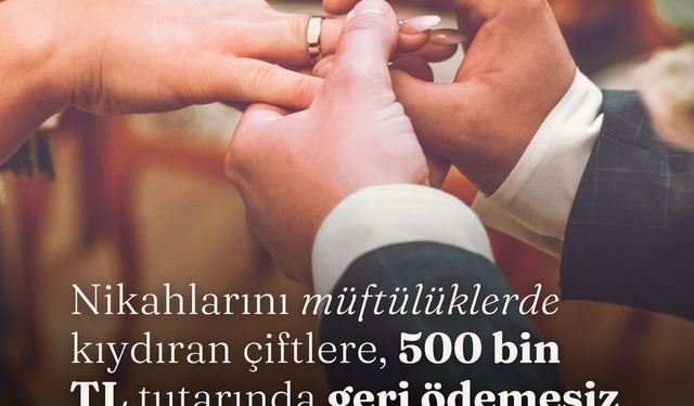 Evlenecek Çiftlere Dev Hibe: Başvurular Mart’ta