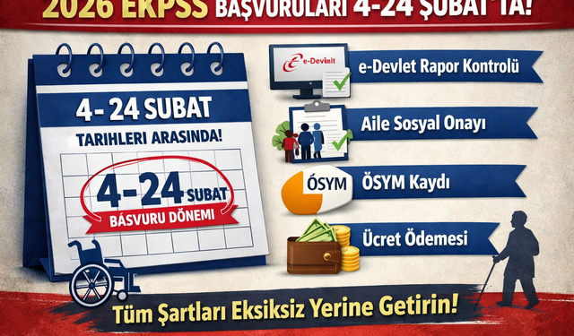 EKPSS Başvurularında Son Gün 24 Şubat