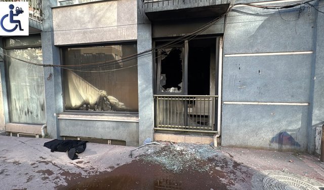 Samsun’da tartışma ev yangınına dönüştü