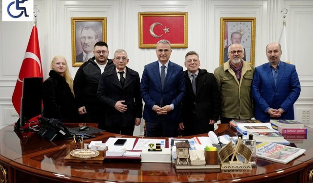 Engelsiz Derneklerden İlkadım Belediyesi, İhsan Kurnaz'a Ziyaret