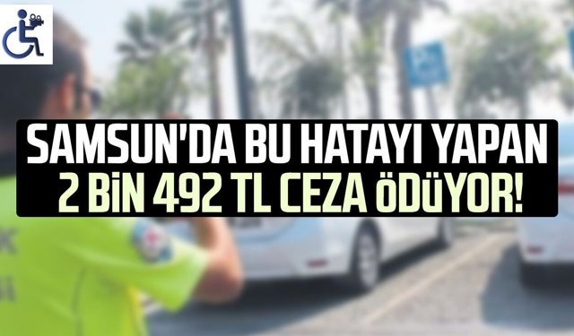 Faturası Ağırlaştı: Engelli Alanına Park Eden Yandı!