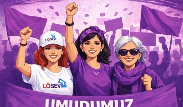 LÖSEV Samsun: Kadın Dayanışmasıyla Umudu Büyütüyor! 8 Mart Yürüyüşü Davetiyesi