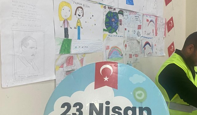 AHBAP’TAN 23 NİSAN’DA ÇOCUKLARLA EĞLENCESİ