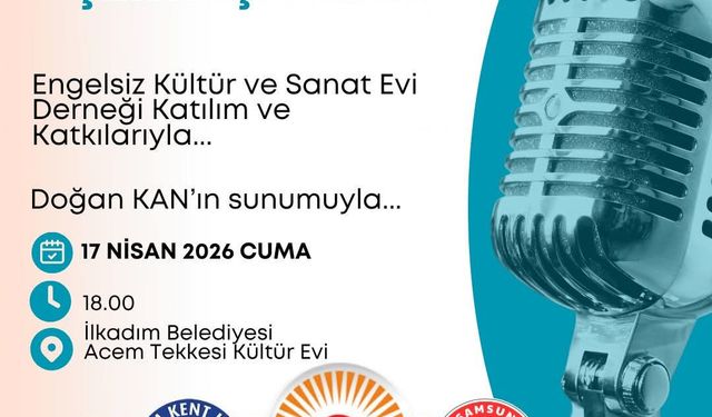 İlkadım’da Şiir Gecesi: Sanat ve Duygu Aynı Sahnede
