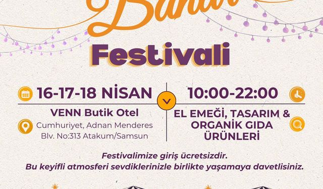 OKA Destekli Bahar Festivali Samsun’da Başlıyor