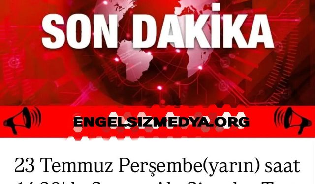 Samsun'da Sirenler Çalacak! Panik Yapmayın