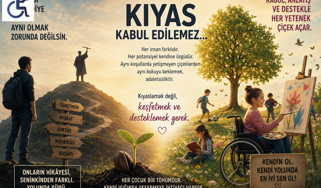 "O Yaptı, Sen Neden Yapamıyorsun?" Demeden Önce Bir Kez Daha Düşünün