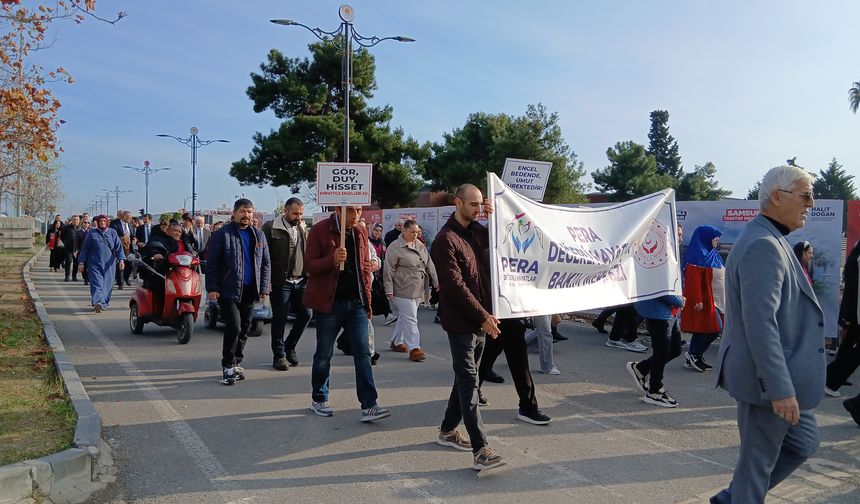 Samsun'da 3 Aralık Dünya Engelliler Farkındalık Günü Kurtuluş Yolunda
