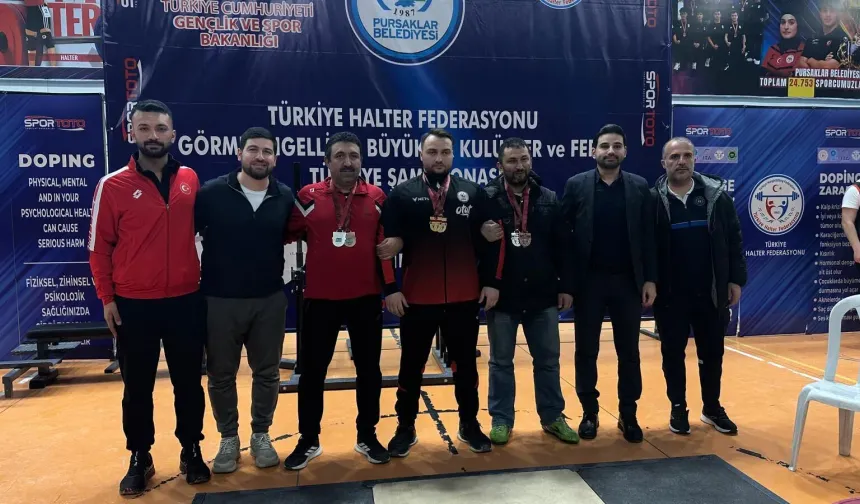 Halterde Karadeniz Showu