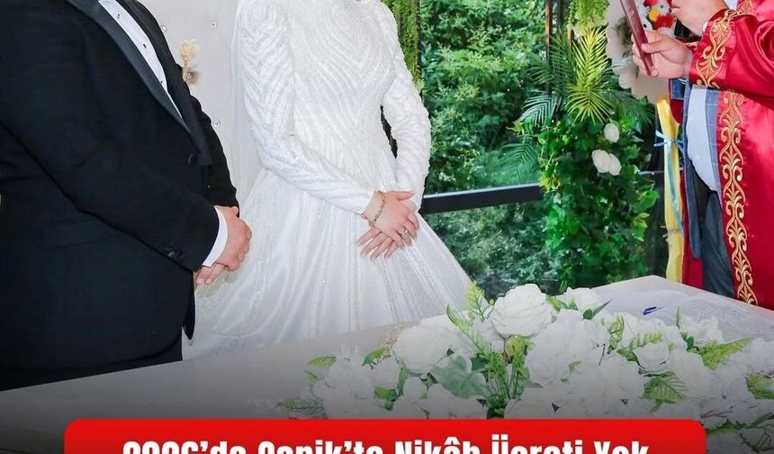 Nikâh Ücreti Yok, Destek Var: Canik’te Uygulama Sürüyor
