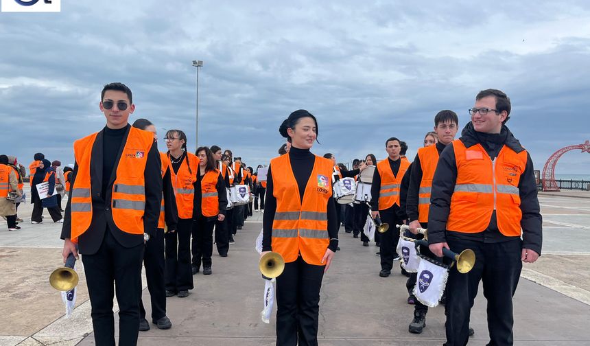 LÖSEV SAMSUN'DAN ANLAMLI YÜRÜYÜŞ