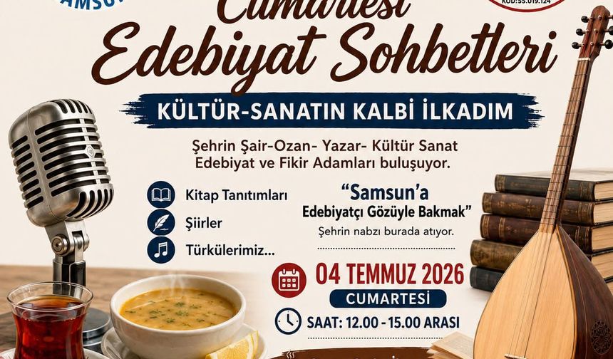 İlkadım'da Edebiyat Buluşması