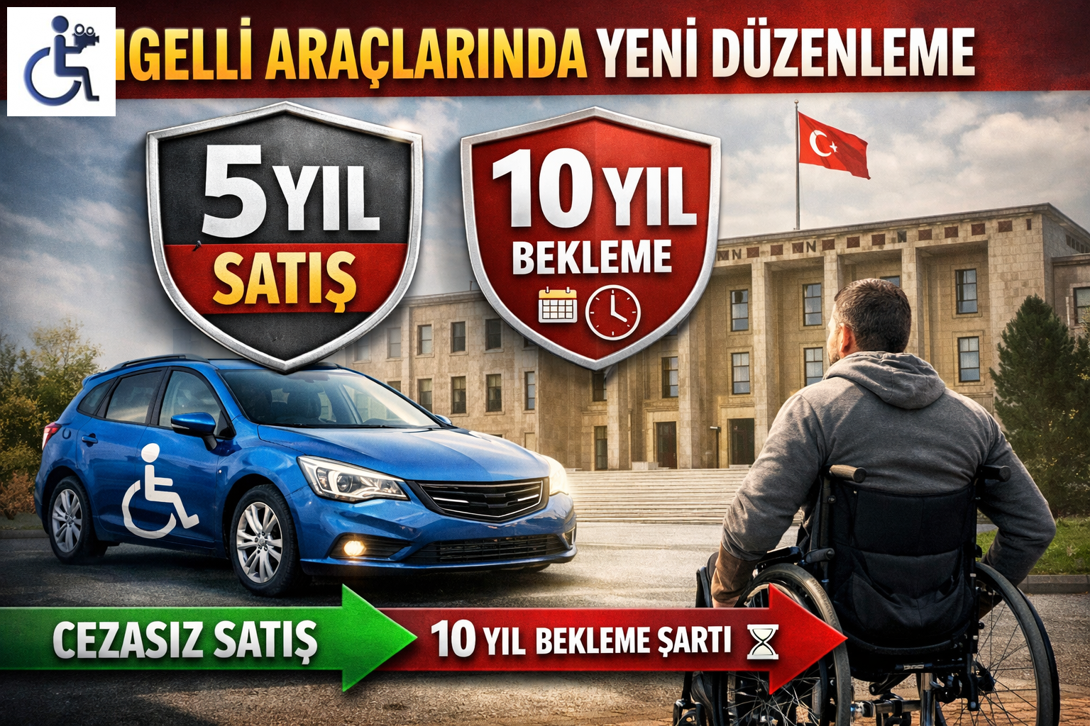 Engelli Araçlarında Yeni Dönem: 5 Yılda Satış, 10 Yılda Yeniden Alım